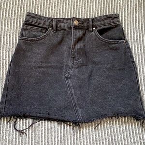 Black Denim Skirt - Never used